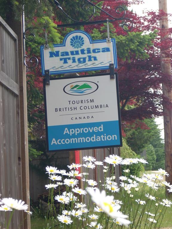 At Nautica Tigh Private Keypad Entrances Bed & Breakfast Qualicum Beach Luaran gambar
